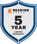 Reading Truck 5 Year Limited Warranty