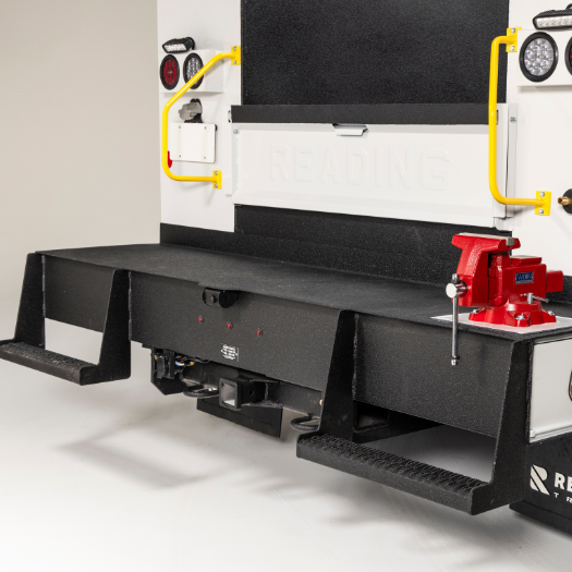 Spray-Lined Rear Bumper